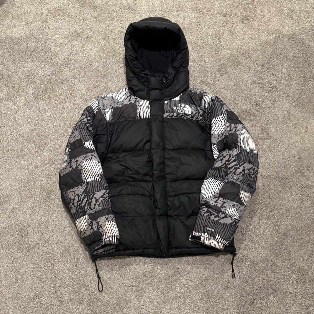The North Face 550 Himalayan Down Puffer Jacket Black Yosemite Size Medium VTG